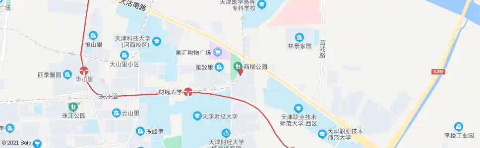 天津雅致里_公交站地图_天津公交_妙搜公交查询2025