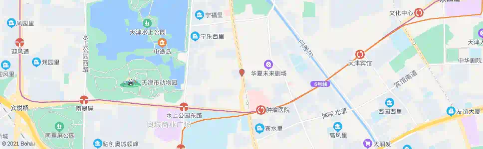 天津环湖西里_公交站地图_天津公交_妙搜公交查询2025