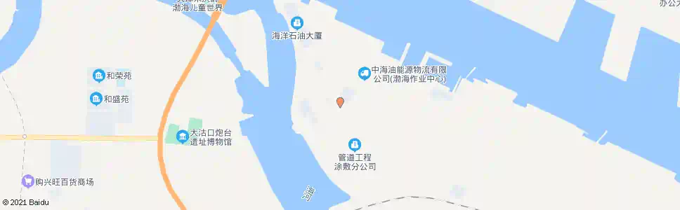 天津渤油基地_公交站地图_天津公交_妙搜公交查询2025