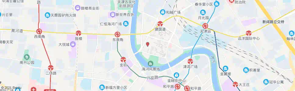 天津意式风情区(进步道)_公交站地图_天津公交_妙搜公交查询2025