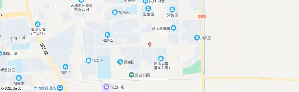 天津汇丰园_公交站地图_天津公交_妙搜公交查询2025