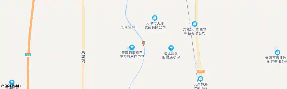 天津府君庙桥_公交站地图_天津公交_妙搜公交查询2025