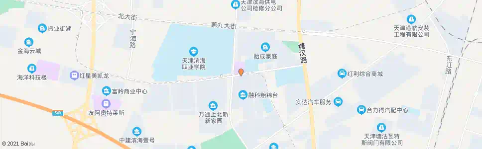 天津融科贻锦台_公交站地图_天津公交_妙搜公交查询2025