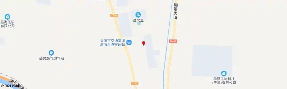 天津滨海第四学校_公交站地图_天津公交_妙搜公交查询2025
