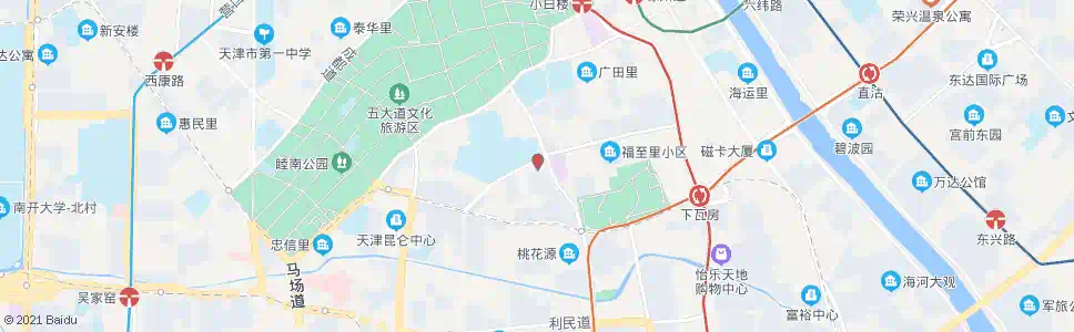 天津邮电大厦_公交站地图_天津公交_妙搜公交查询2025