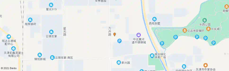 天津中北工业园_公交站地图_天津公交_妙搜公交查询2025