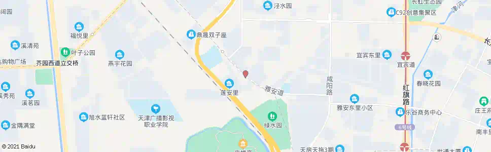 天津川府新村站_公交站地图_天津公交_妙搜公交查询2025
