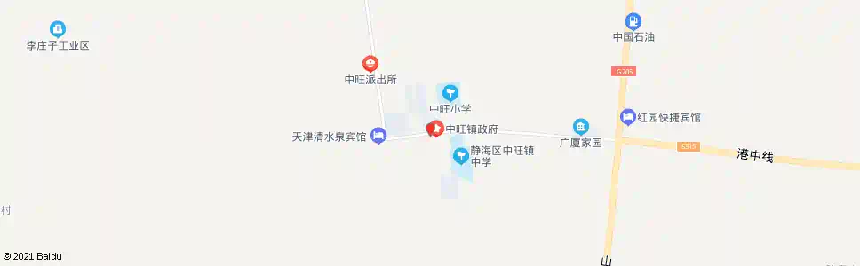 天津中旺镇政府_公交站地图_天津公交_妙搜公交查询2025
