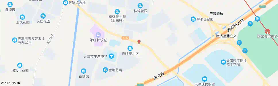 天津后辛庄_公交站地图_天津公交_妙搜公交查询2025
