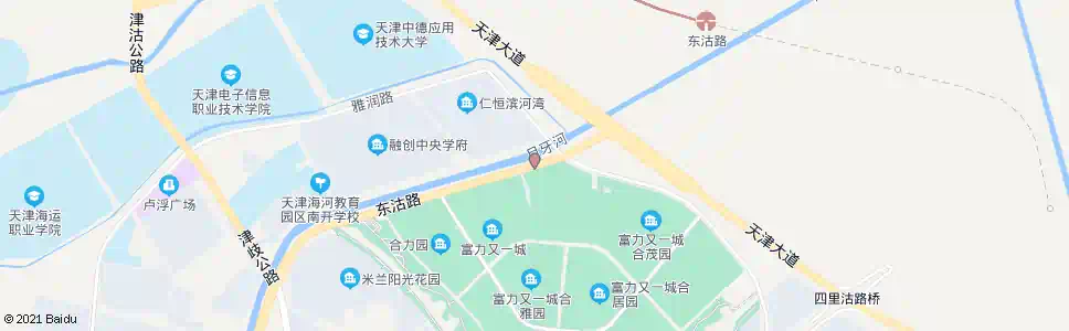 天津咸水沽四中_公交站地图_天津公交_妙搜公交查询2025