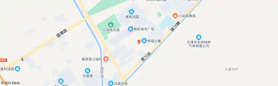 天津正营道_公交站地图_天津公交_妙搜公交查询2025
