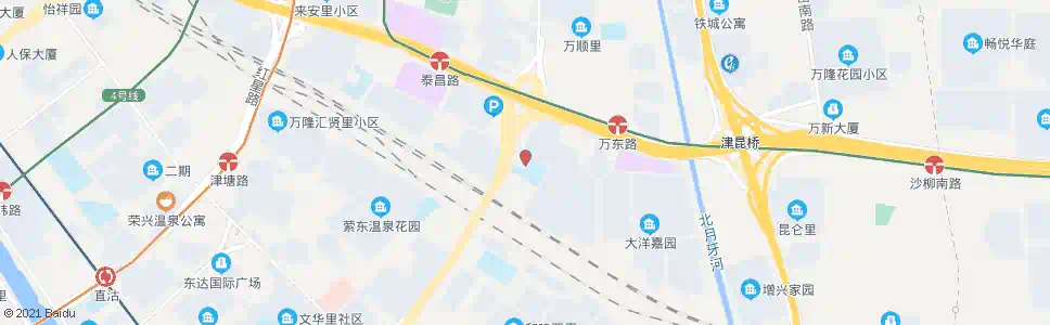 天津第六大道公交站_公交站地图_天津公交_妙搜公交查询2025