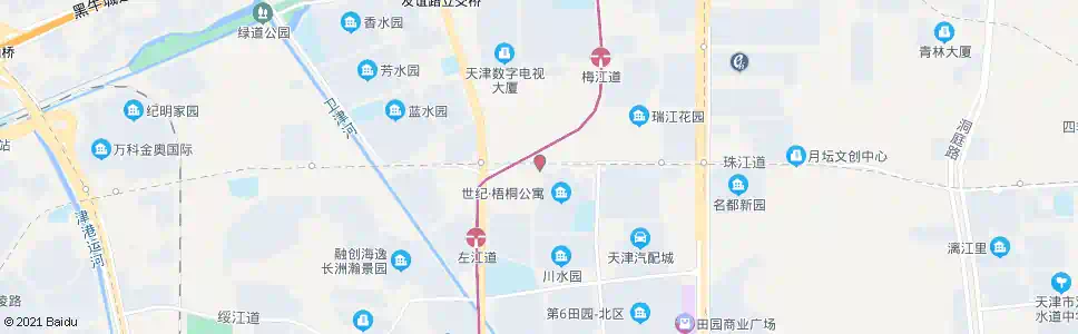 天津九连山公交站_公交站地图_天津公交_妙搜公交查询2025