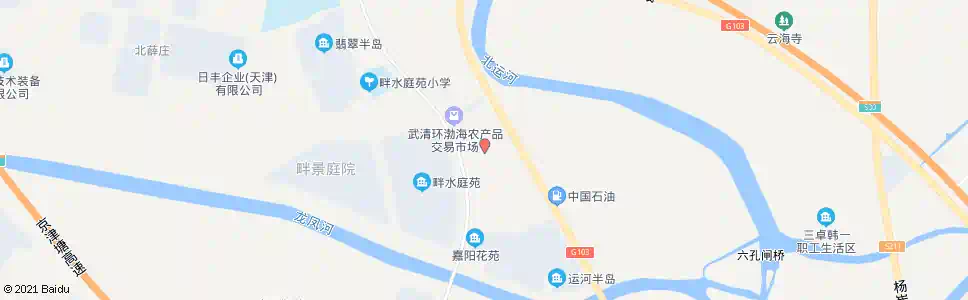 天津环渤海农产品交易物流中心(环渤海商贸城)_公交站地图_天津公交_妙搜公交查询2025