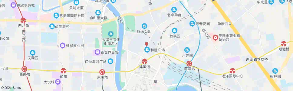 天津新货场_公交站地图_天津公交_妙搜公交查询2025