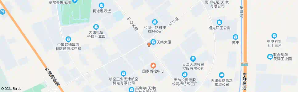 天津纺织园北站_公交站地图_天津公交_妙搜公交查询2025