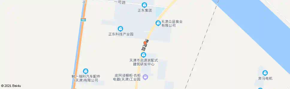 天津津海公路二号路_公交站地图_天津公交_妙搜公交查询2025