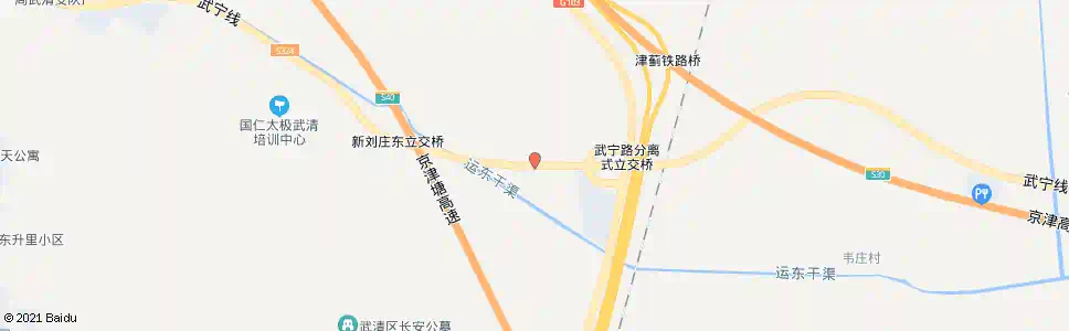 天津新刘庄_公交站地图_天津公交_妙搜公交查询2025