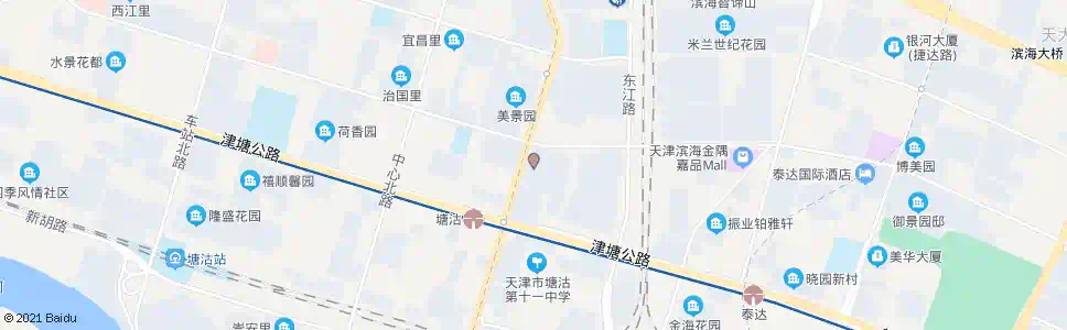 天津延安里_公交站地图_天津公交_妙搜公交查询2025