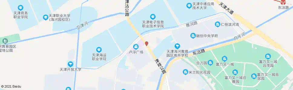 天津博雅花园_公交站地图_天津公交_妙搜公交查询2025