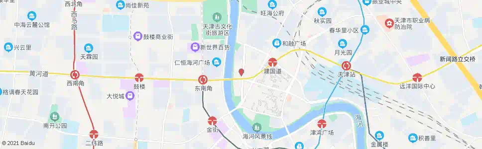 天津建设银行_公交站地图_天津公交_妙搜公交查询2025