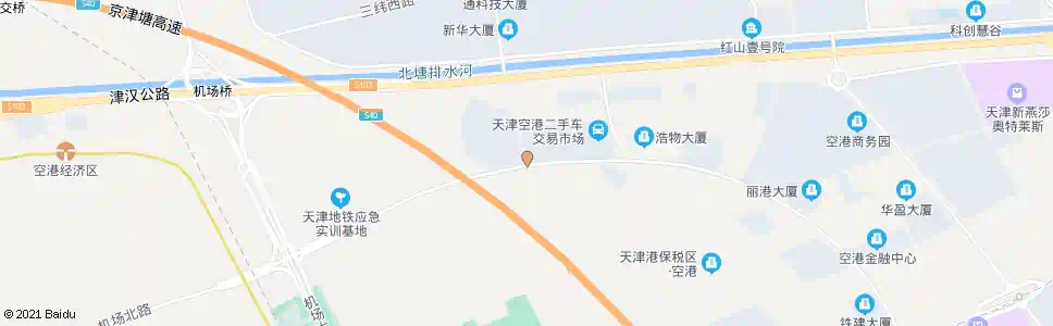 天津环河西路_公交站地图_天津公交_妙搜公交查询2025