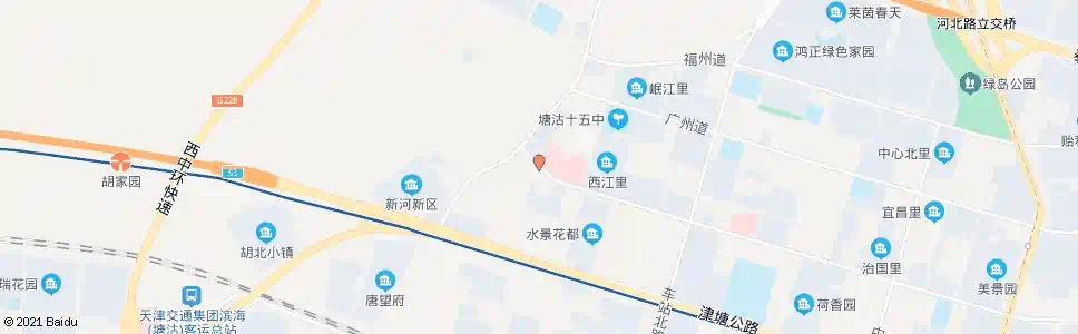 天津新河庄(杭州道)_公交站地图_天津公交_妙搜公交查询2025