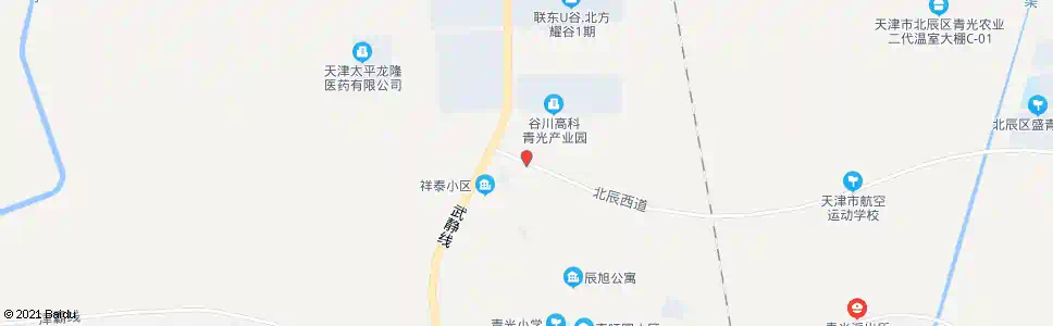 天津北辰西道京福路_公交站地图_天津公交_妙搜公交查询2025