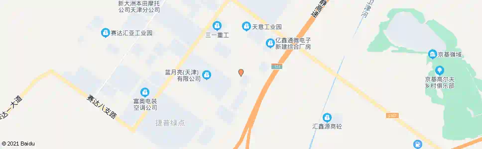 天津高田汽配_公交站地图_天津公交_妙搜公交查询2025