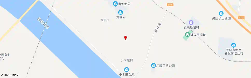 天津阎庄子_公交站地图_天津公交_妙搜公交查询2025