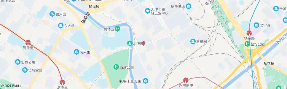 天津瑜峰园_公交站地图_天津公交_妙搜公交查询2025