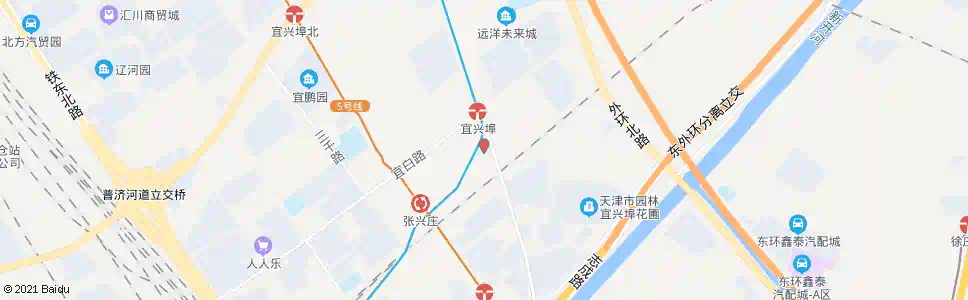 天津玉翠里_公交站地图_天津公交_妙搜公交查询2025