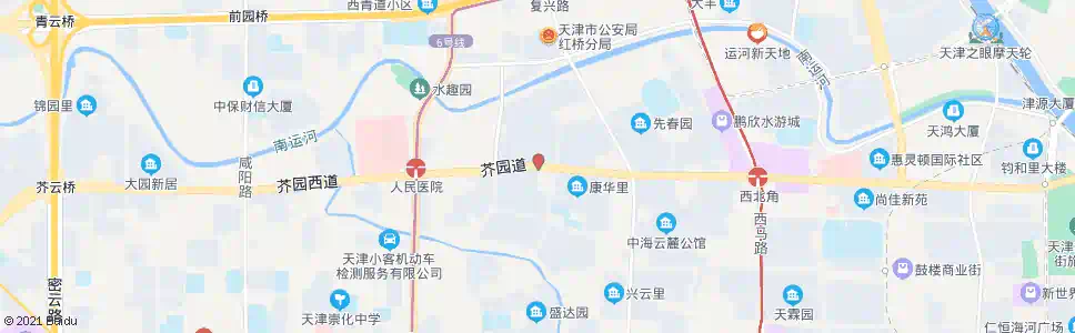 天津吕祖堂(芥园道)_公交站地图_天津公交_妙搜公交查询2025