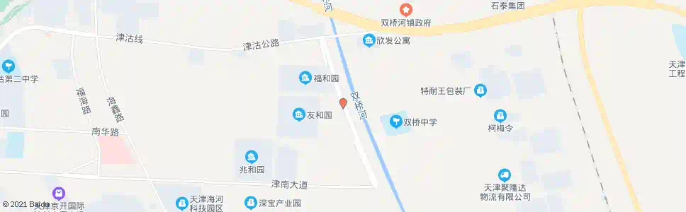 天津双桥镇聚合园_公交站地图_天津公交_妙搜公交查询2025