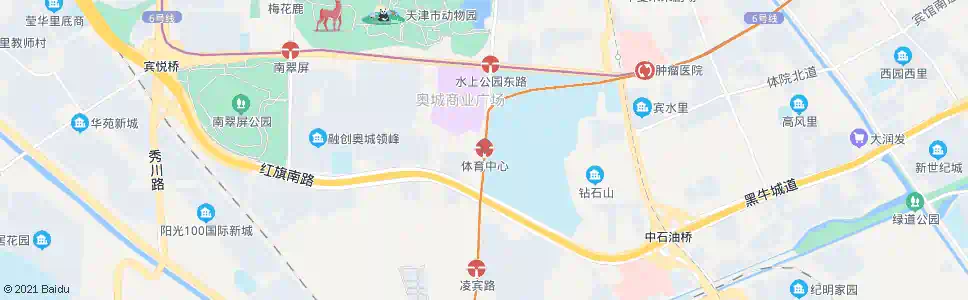 天津体育中心站_公交站地图_天津公交_妙搜公交查询2025