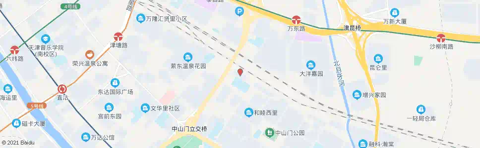 天津和静家园_公交站地图_天津公交_妙搜公交查询2025