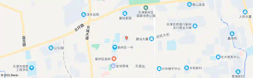 天津渔阳宾馆_公交站地图_天津公交_妙搜公交查询2025