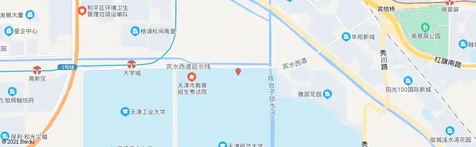天津师范大学北门_公交站地图_天津公交_妙搜公交查询2025