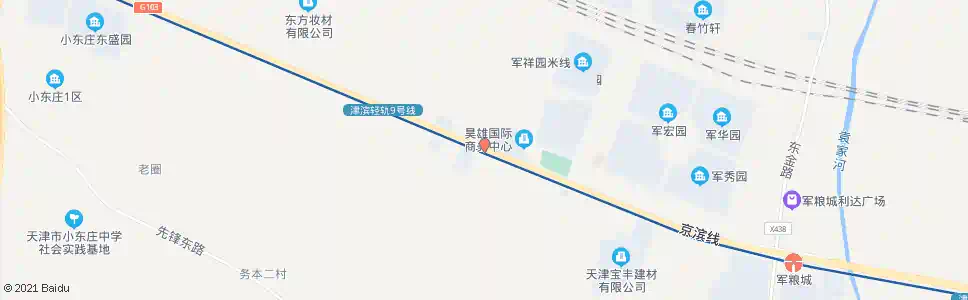 天津务本一村_公交站地图_天津公交_妙搜公交查询2025