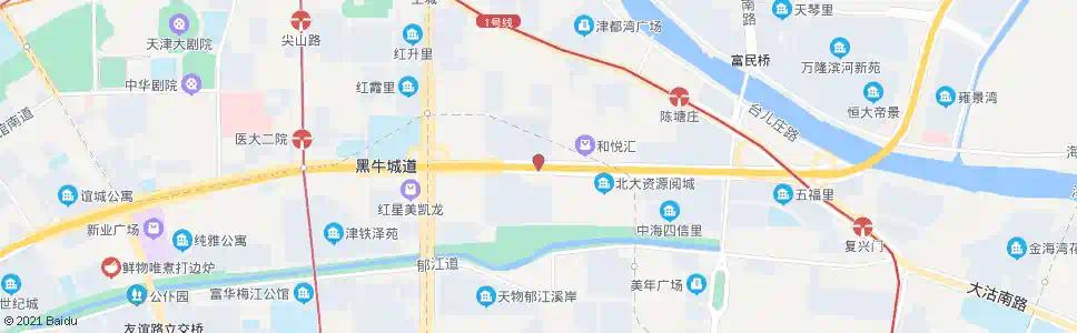 天津洪泽路_公交站地图_天津公交_妙搜公交查询2025