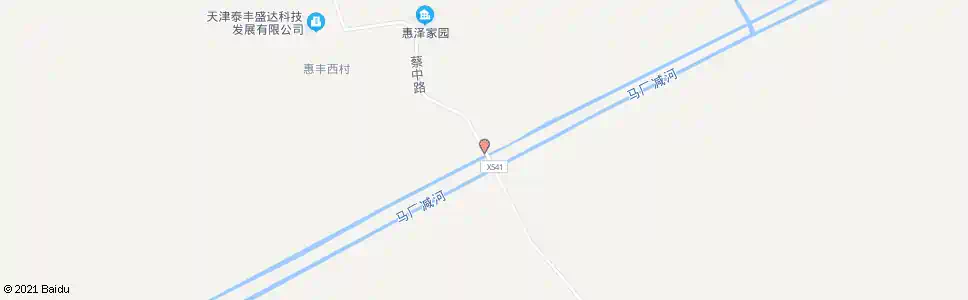 天津惠丰桥_公交站地图_天津公交_妙搜公交查询2025