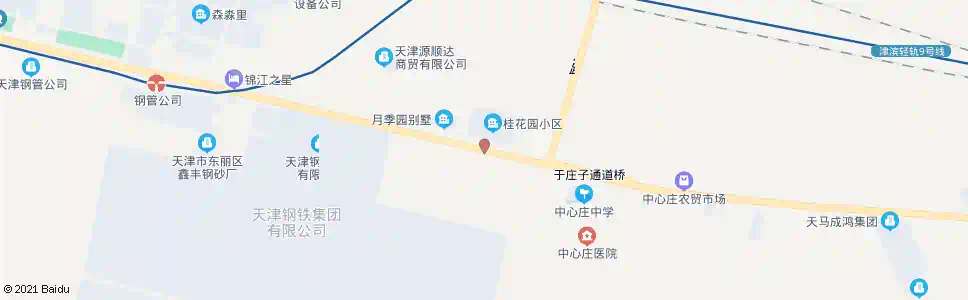 天津月季园_公交站地图_天津公交_妙搜公交查询2025