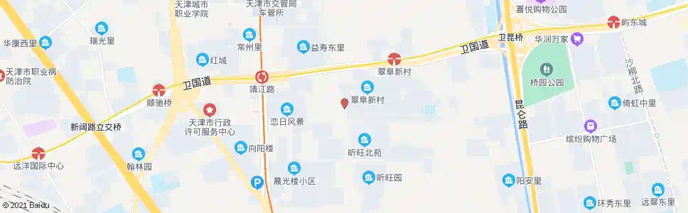 天津临池里_公交站地图_天津公交_妙搜公交查询2025