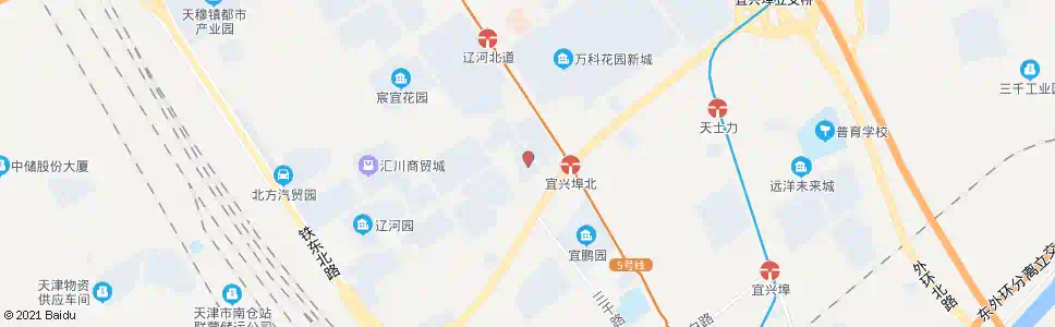 天津田园小区_公交站地图_天津公交_妙搜公交查询2025