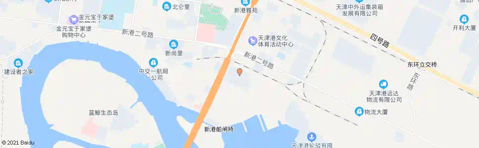 天津三百吨(新港一号路)_公交站地图_天津公交_妙搜公交查询2025