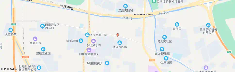 天津倪黄庄_公交站地图_天津公交_妙搜公交查询2025