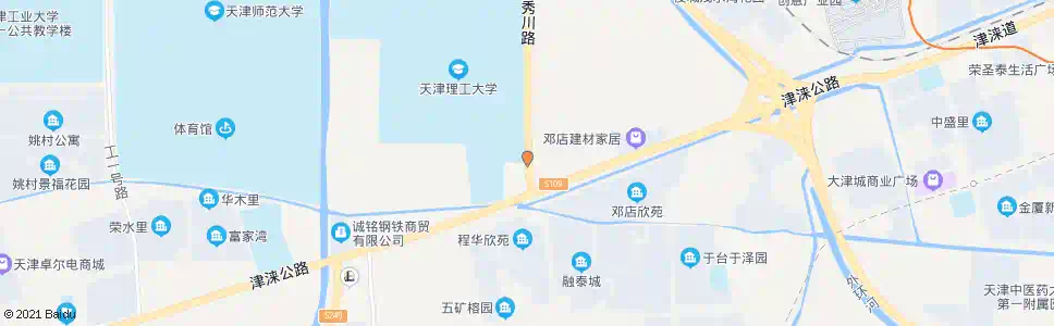 天津理工大学主校区_公交站地图_天津公交_妙搜公交查询2025