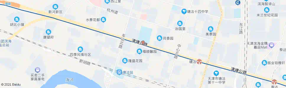 天津禧顺馨园_公交站地图_天津公交_妙搜公交查询2025