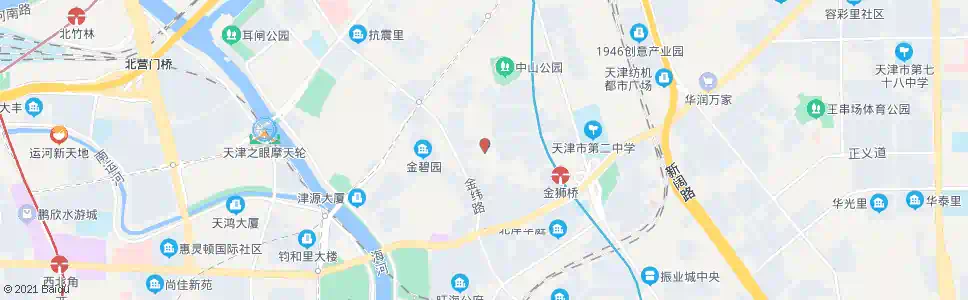 天津金海花园_公交站地图_天津公交_妙搜公交查询2025