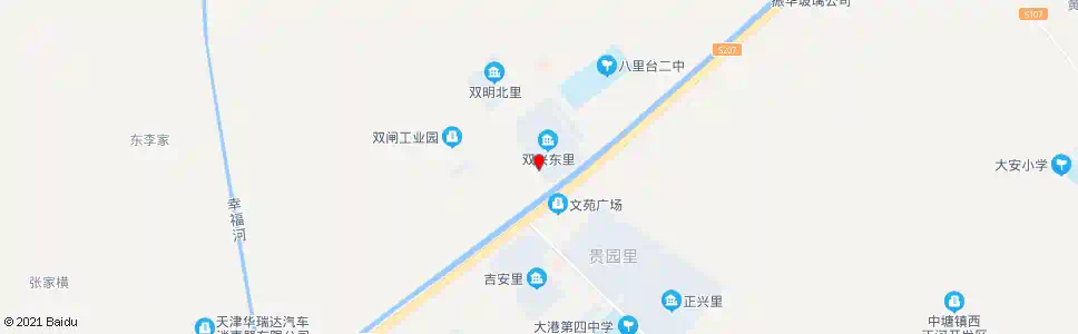 天津双闸中心小学_公交站地图_天津公交_妙搜公交查询2025